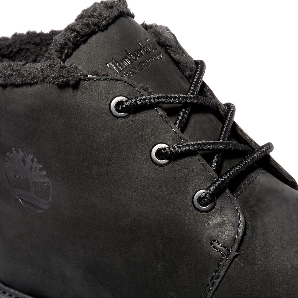 Botas Chukka Masculino - Timberland Richmond Ridge Impermeavel - CISKW8427 - Pretas
